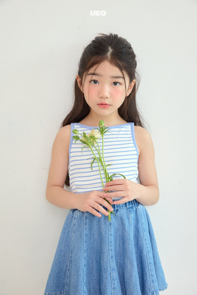 U Eo - Korean Children Fashion - #kidsstore - Maldives Boat Neck Sleeveless - 3