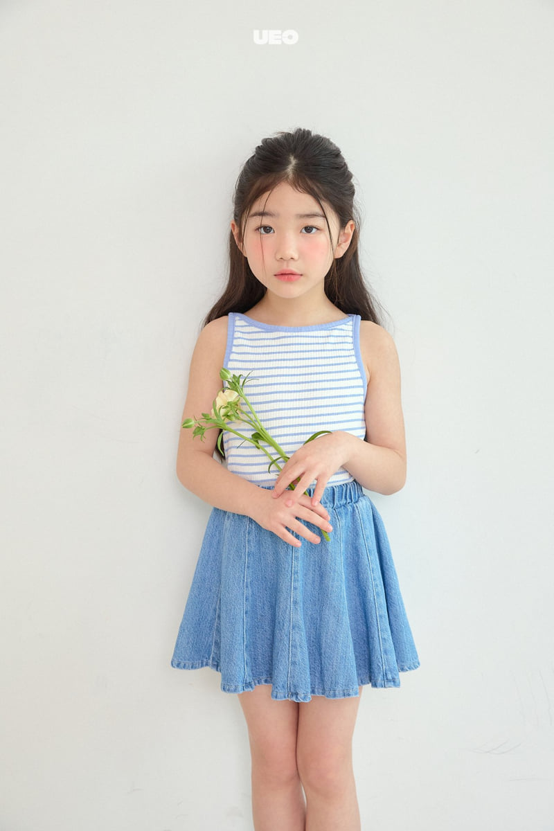 U Eo - Korean Children Fashion - #kidsstore - Maldives Boat Neck Sleeveless - 4