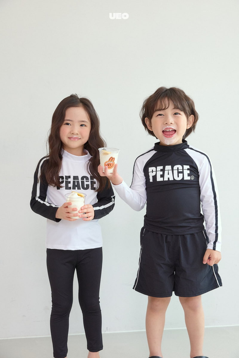 U Eo - Korean Children Fashion - #littlefashionista - Aqua Leggings - 12