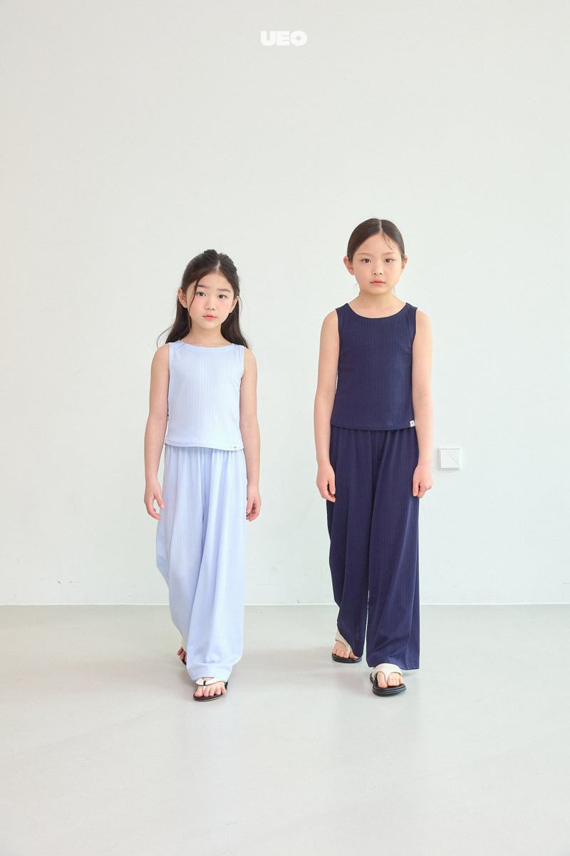 U Eo - Korean Children Fashion - #minifashionista - Lounge Wide Set - 9