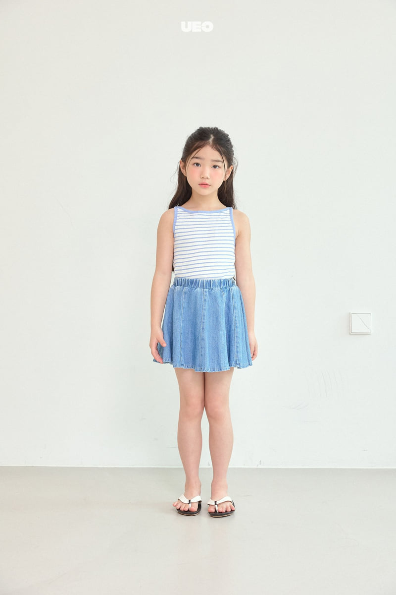 U Eo - Korean Children Fashion - #minifashionista - Maldives Boat Neck Sleeveless - 8