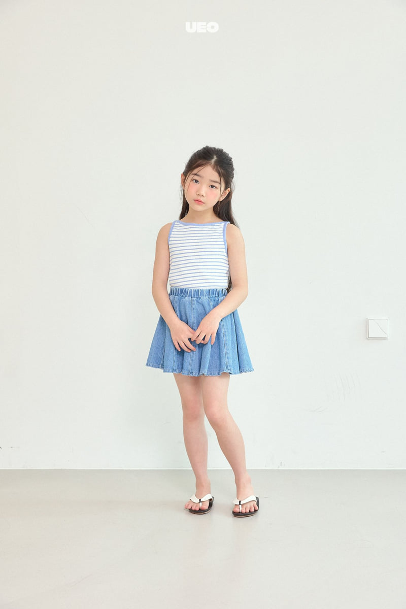 U Eo - Korean Children Fashion - #prettylittlegirls - Maldives Boat Neck Sleeveless - 9