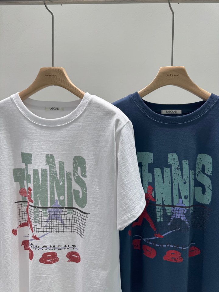 Unbound - Korean Women Fashion - #momslook - Tennis Tee