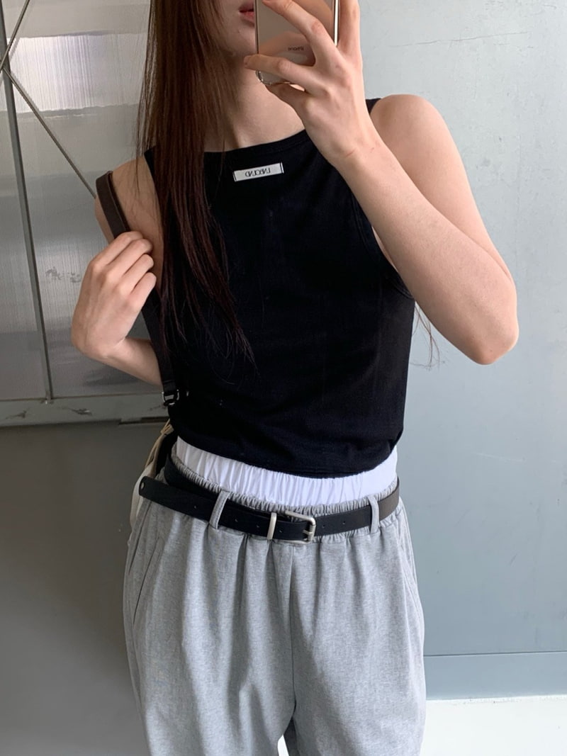 Unbound - Korean Women Fashion - #restrostyle - Shell Sleeveless Tee - 6