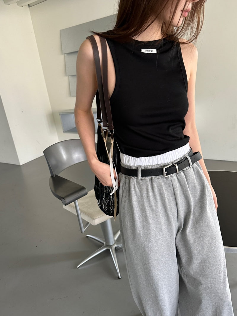 Unbound - Korean Women Fashion - #vintageinspired - Shell Sleeveless Tee - 4
