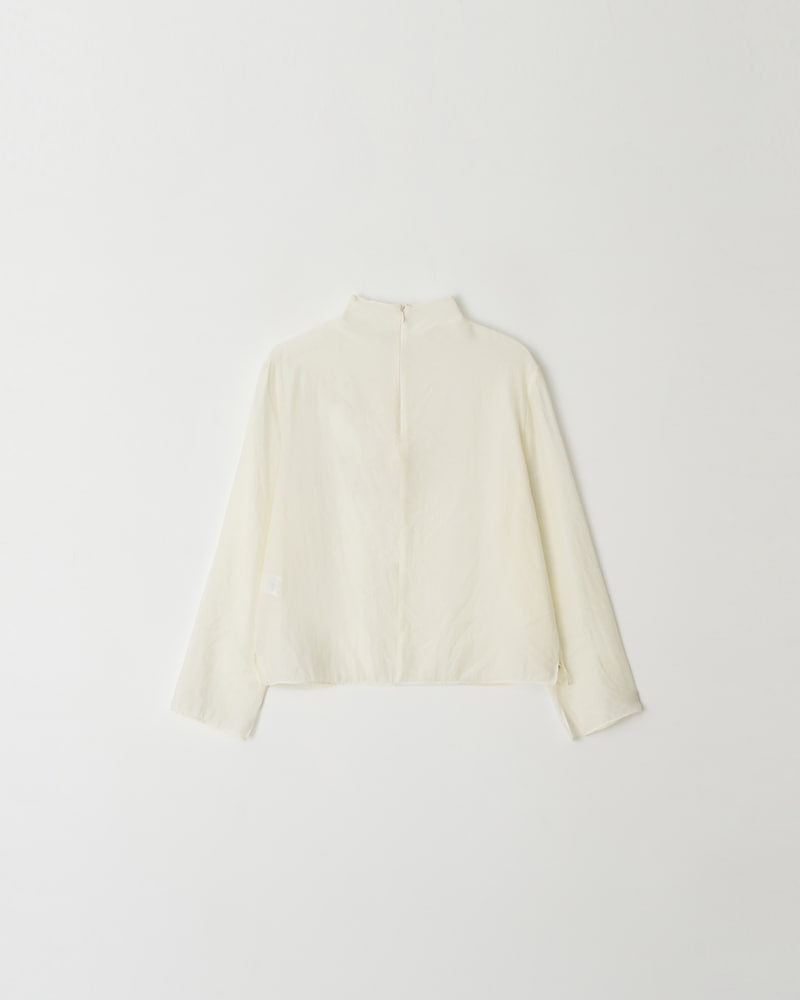 Understanding - Korean Women Fashion - #momslook - Through Half Turtleneck Blouse - 10