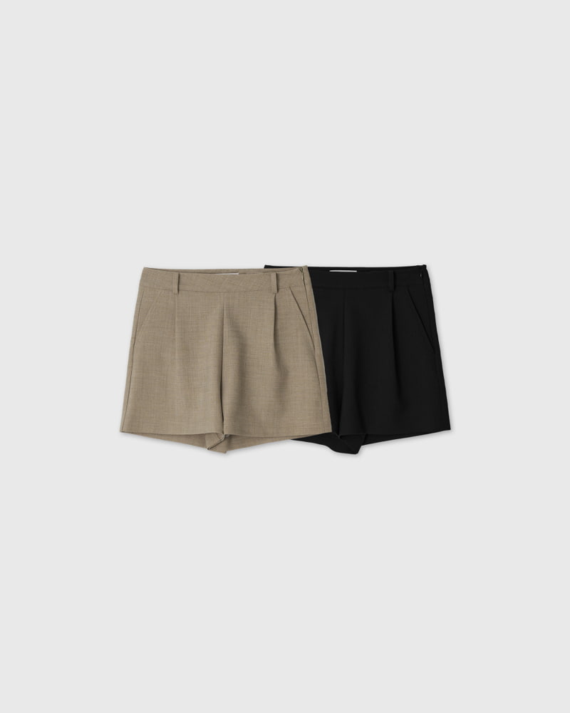 Understanding - Korean Women Fashion - #momslook - One Tuck Soft Half Pants