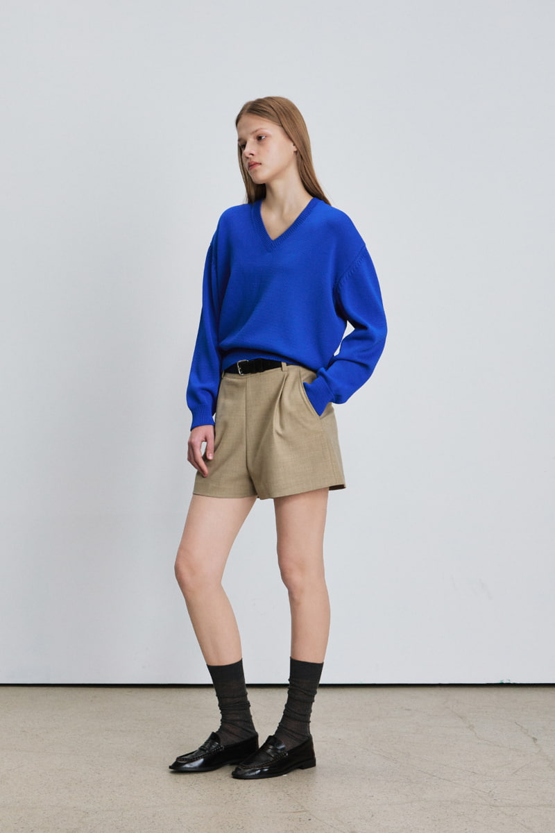 Understanding - Korean Women Fashion - #momslook - One Tuck Soft Half Pants - 3
