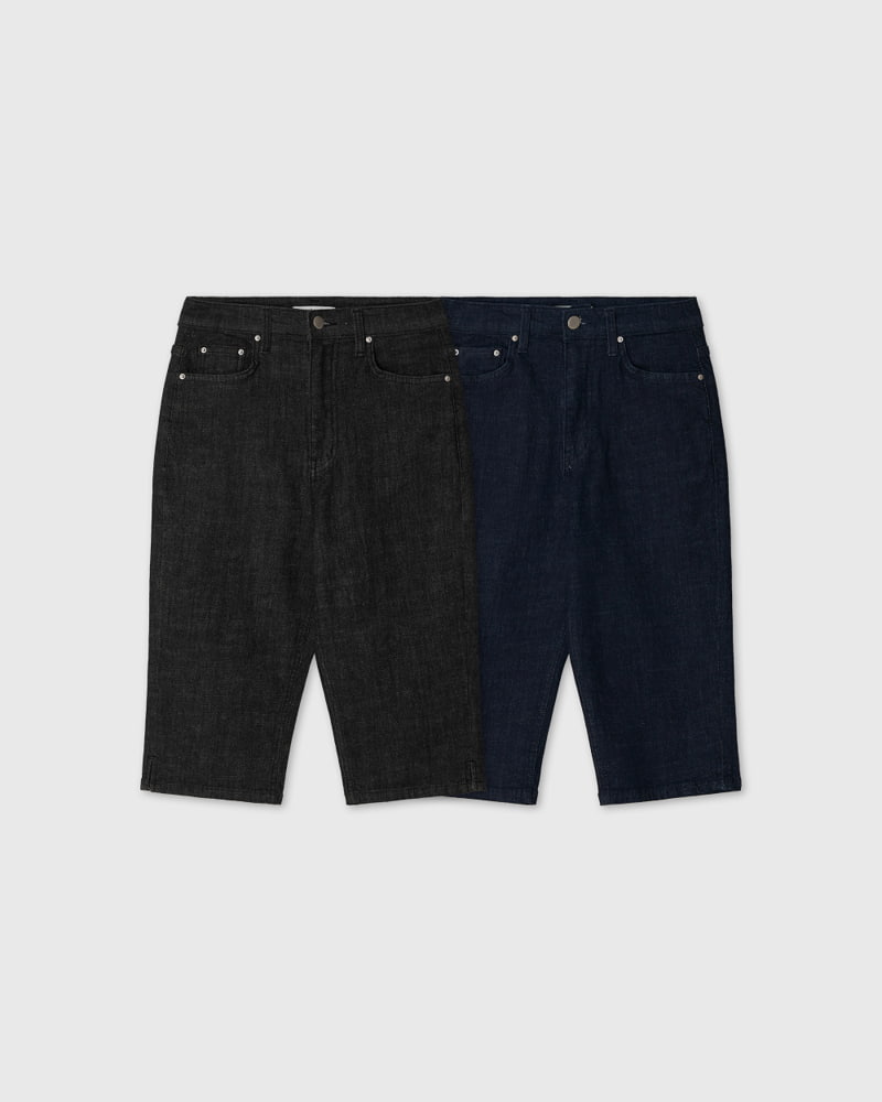 Understanding - Korean Women Fashion - #momslook - Bike Span Denim Half Pants