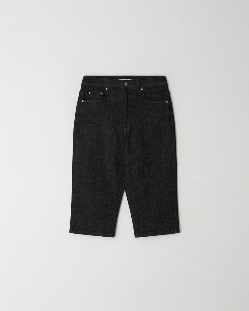 Understanding - Korean Women Fashion - #momslook - Bike Span Denim Half Pants - 7