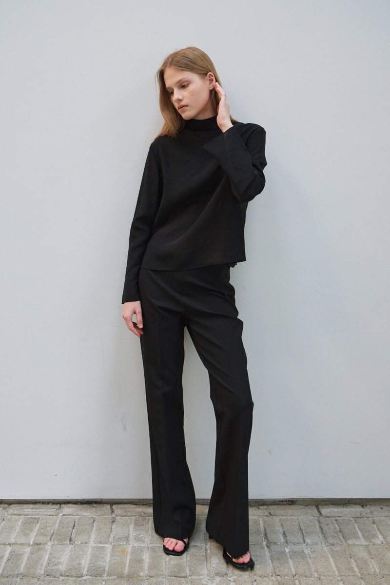 Understanding - Korean Women Fashion - #womensfashion - Through Half Turtleneck Blouse - 3
