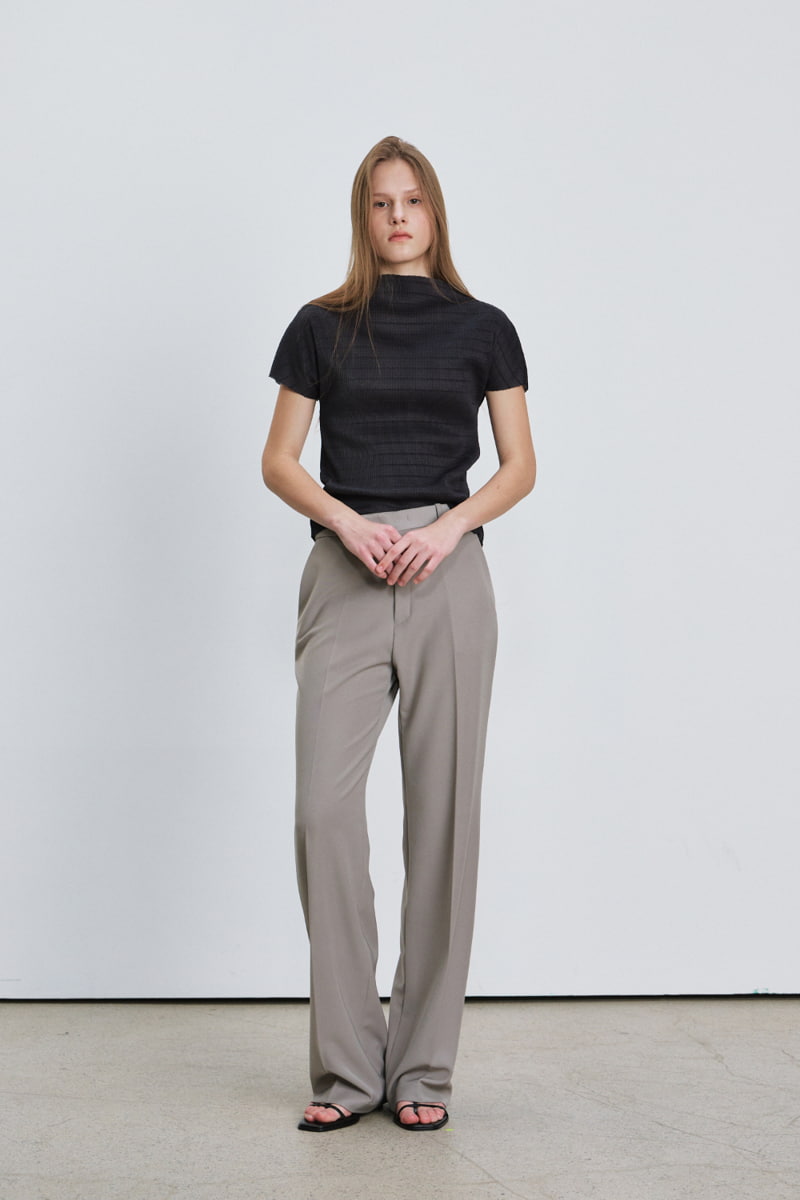 Understanding - Korean Women Fashion - #womensfashion - Stripe Pleats Tee - 3