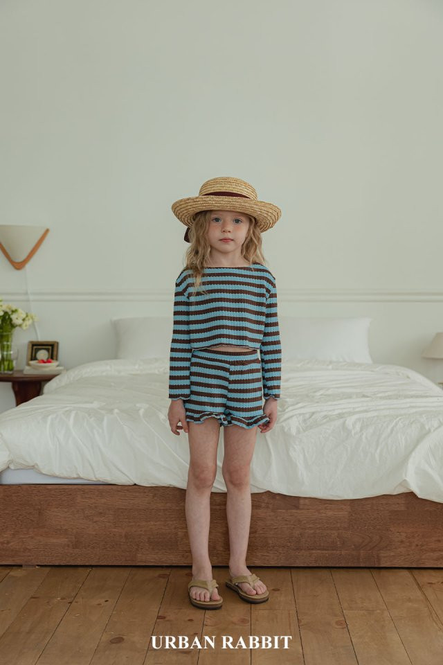 Urban Rabbit - Korean Children Fashion - #Kfashion4kids - Summer Stripe Set
