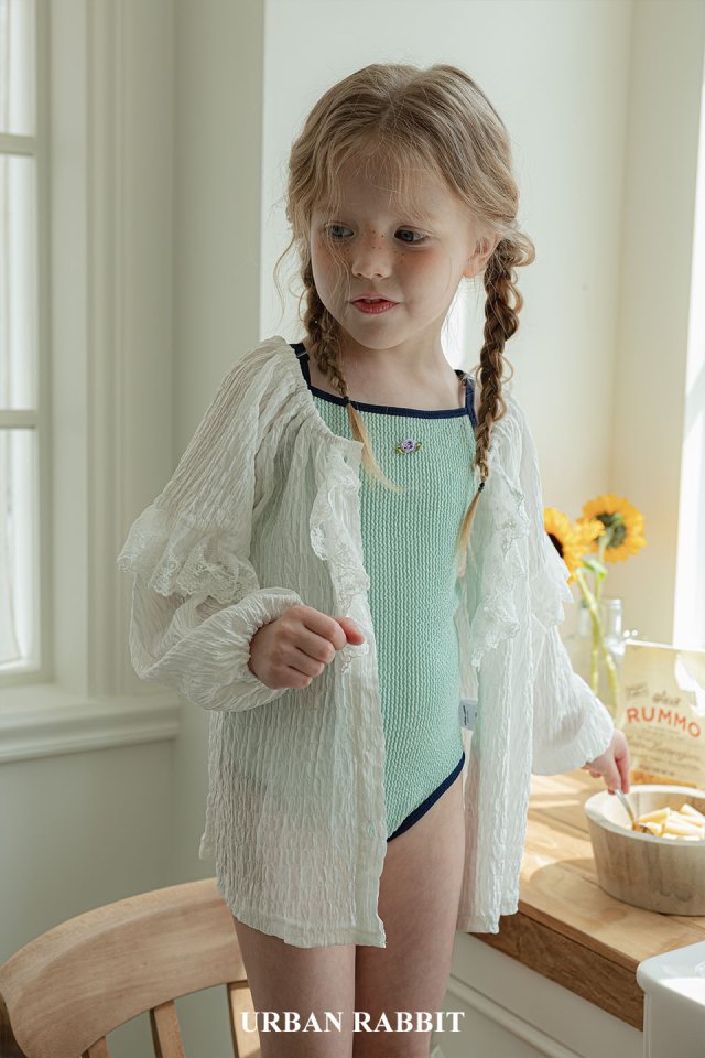 Urban Rabbit - Korean Children Fashion - #Kfashion4kids - Romantic Cancan Vacation Blouse - 5