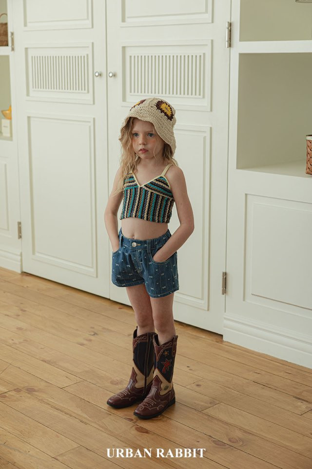 Urban Rabbit - Korean Children Fashion - #Kfashion4kids - Bohemian Knit Top