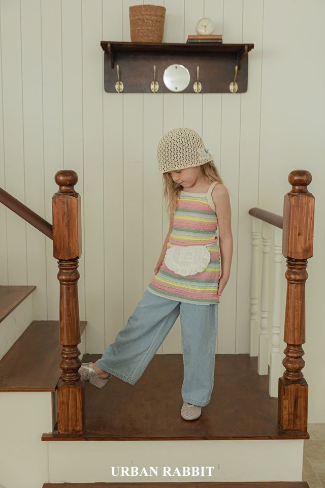 Urban Rabbit - Korean Children Fashion - #childofig - Pocket Summer Denim Pants - 10