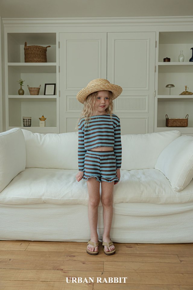 Urban Rabbit - Korean Children Fashion - #childofig - Summer Stripe Set - 7