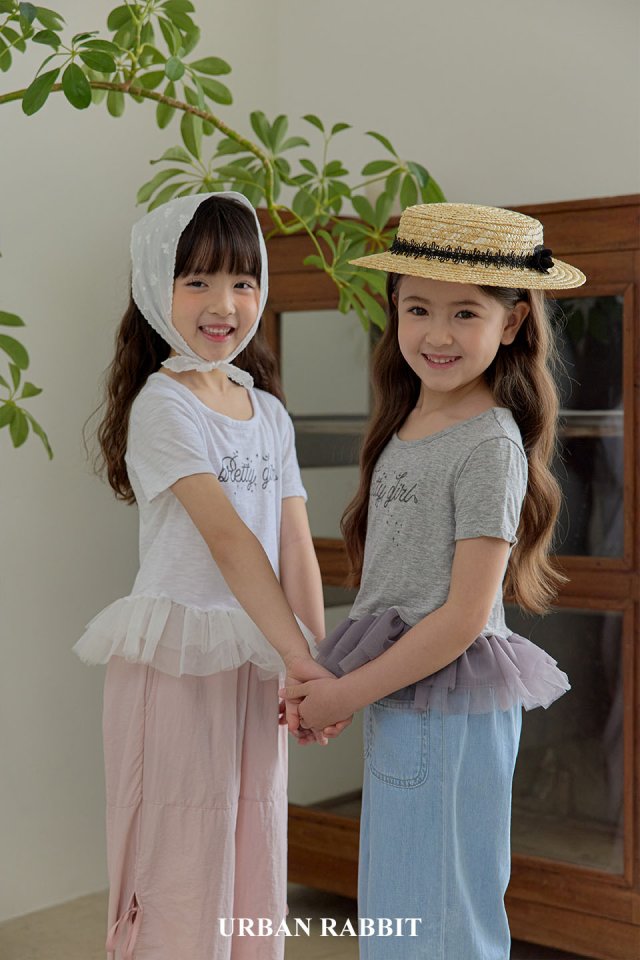 Urban Rabbit - Korean Children Fashion - #childofig - Ballet Fit Short Sleeve Tee - 6