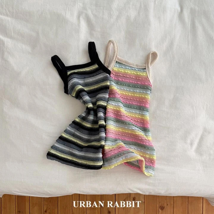 Urban Rabbit - Korean Children Fashion - #childofig - Waikiki Knit One-piece - 11