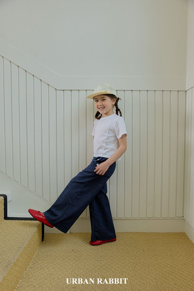 Urban Rabbit - Korean Children Fashion - #childrensboutique - Resort Button Pants - 10