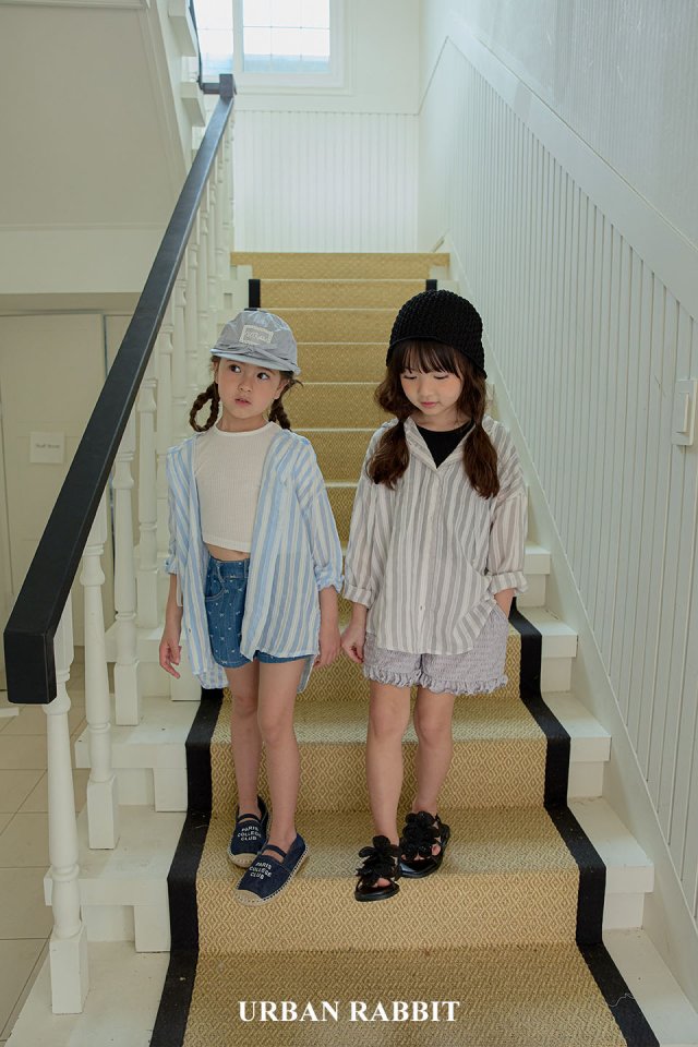 Urban Rabbit - Korean Children Fashion - #childrensboutique - Slit Rib Tee - 9