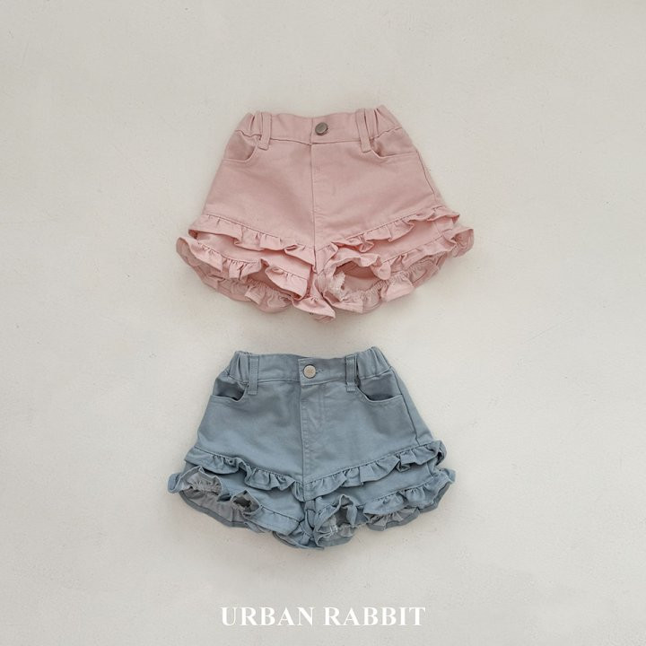 Urban Rabbit - Korean Children Fashion - #childrensboutique - Pastel Frill Short Pants - 11