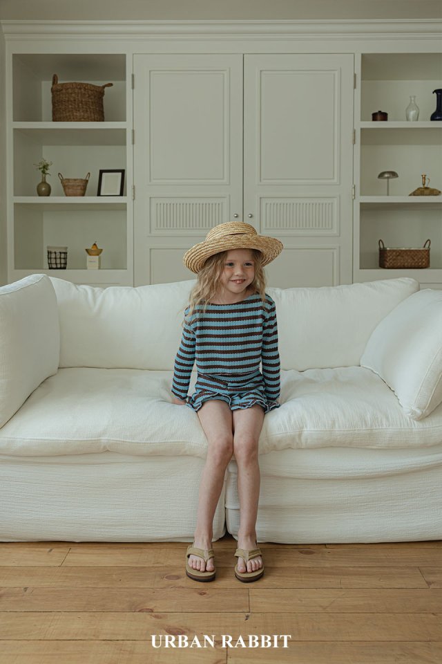 Urban Rabbit - Korean Children Fashion - #childrensboutique - Summer Stripe Set - 8