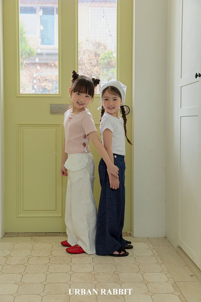Urban Rabbit - Korean Children Fashion - #childrensboutique - Ribbon Tee - 3