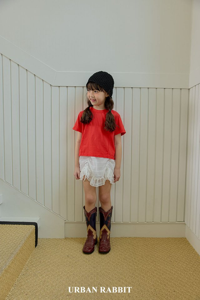 Urban Rabbit - Korean Children Fashion - #childrensboutique - Pintuck Regular Tee