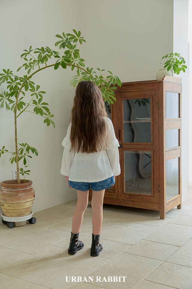 Urban Rabbit - Korean Children Fashion - #childrensboutique - Micro Short Denim Pants - 11