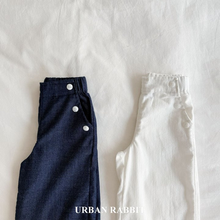 Urban Rabbit - Korean Children Fashion - #designkidswear - Resort Button Pants - 11