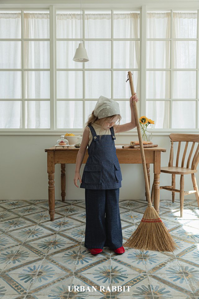 Urban Rabbit - Korean Children Fashion - #designkidswear - Daily Denim One-piece - 6