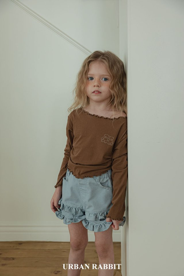 Urban Rabbit - Korean Children Fashion - #designkidswear - Haribo Long Sleeve Shirring Tee