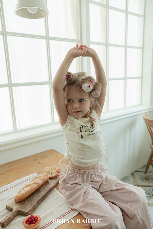 Urban Rabbit - Korean Children Fashion - #designkidswear - Bear Cap Sleeve Tee - 5