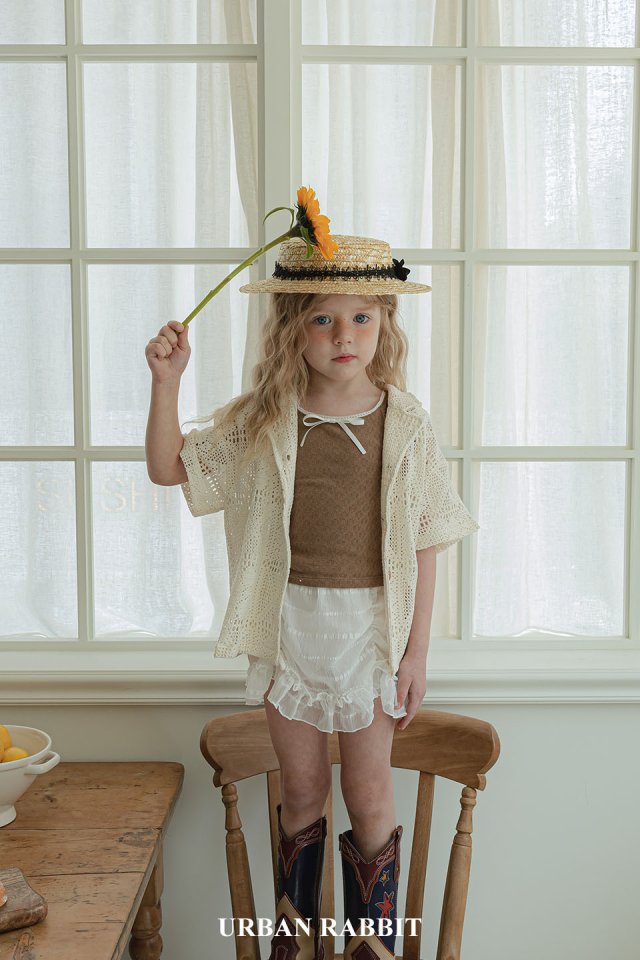 Urban Rabbit - Korean Children Fashion - #designkidswear - Bohemian Shirring Skirt - 2