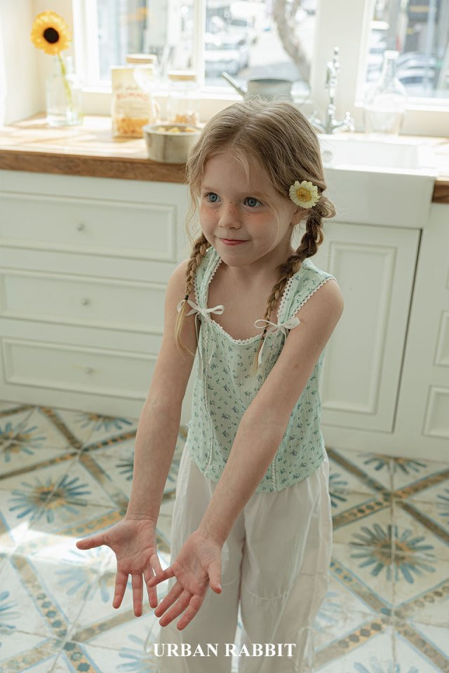 Urban Rabbit - Korean Children Fashion - #designkidswear - Kiki Ribbon Sleeveless Blouse