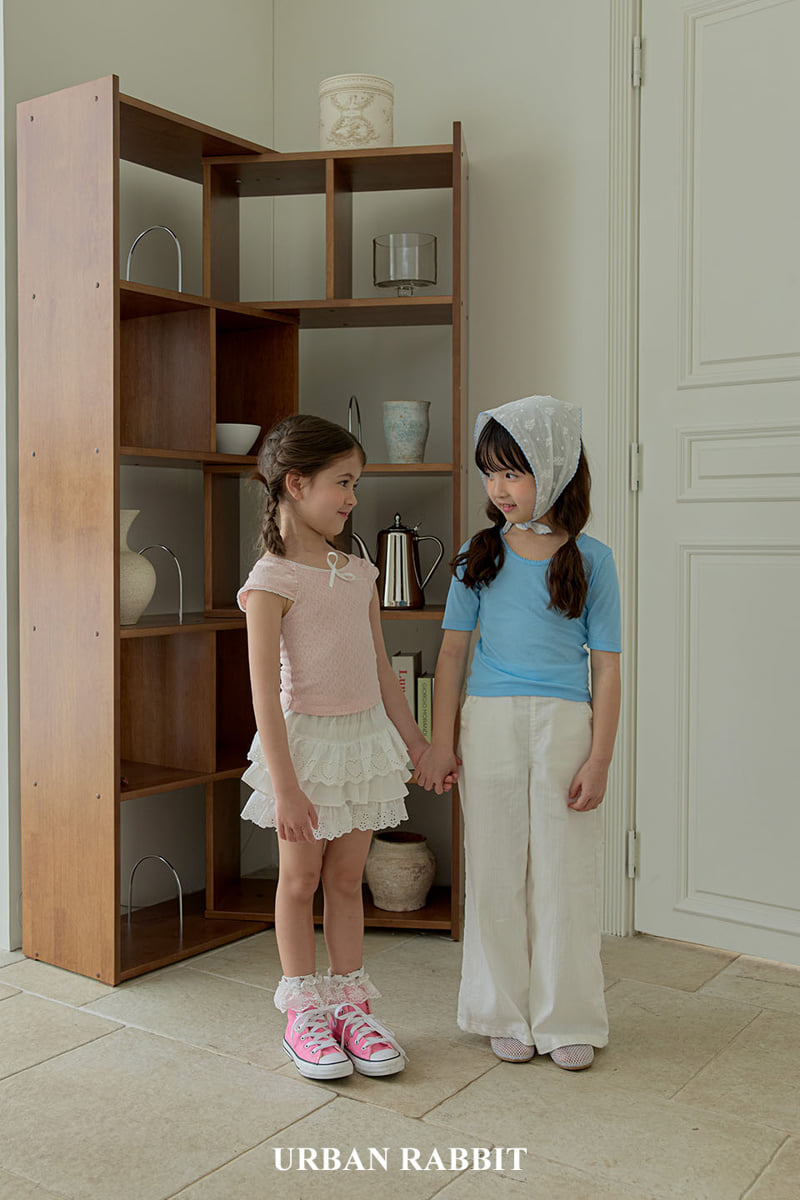 Urban Rabbit - Korean Children Fashion - #discoveringself - Air Lace Pants - 9