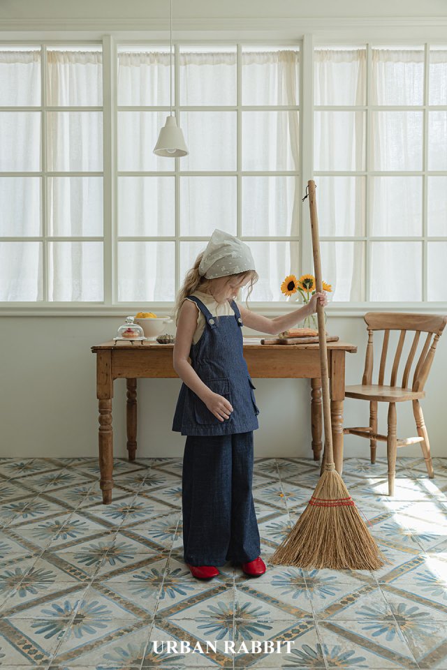 Urban Rabbit - Korean Children Fashion - #discoveringself - Daily Denim One-piece - 7