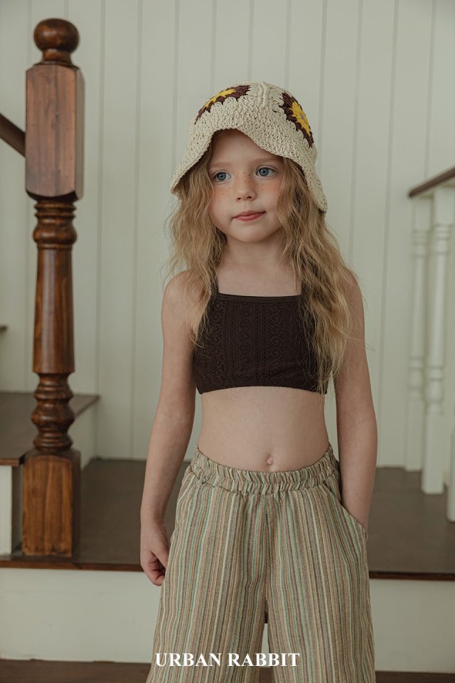 Urban Rabbit - Korean Children Fashion - #discoveringself - Crochet Knit Bucket - 3