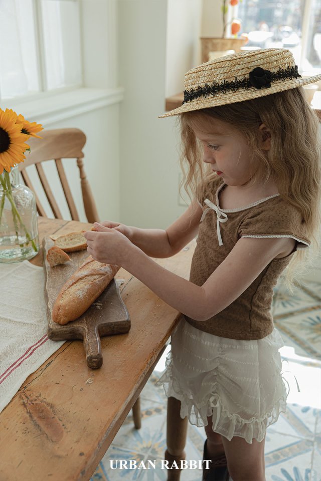 Urban Rabbit - Korean Children Fashion - #discoveringself - Bohemian Shirring Skirt - 3