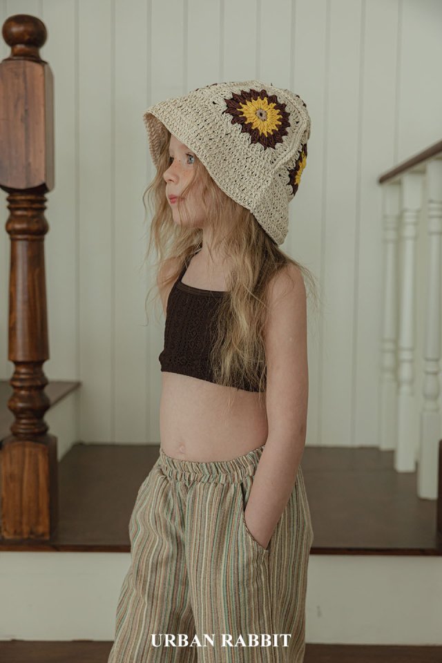 Urban Rabbit - Korean Children Fashion - #discoveringself - Crochet Knit Bucket - 4