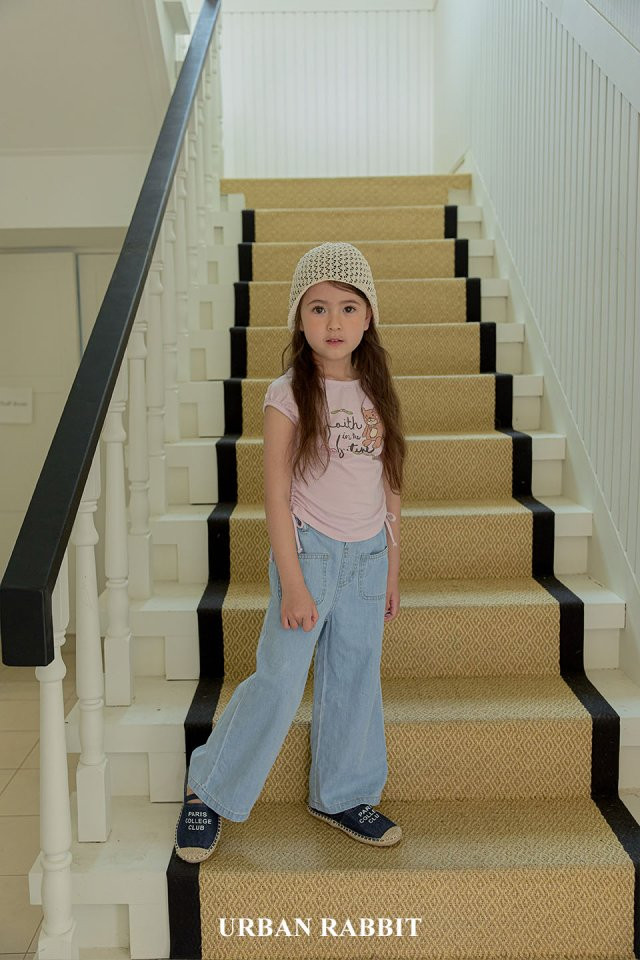 Urban Rabbit - Korean Children Fashion - #fashionkids - Pocket Summer Denim Pants