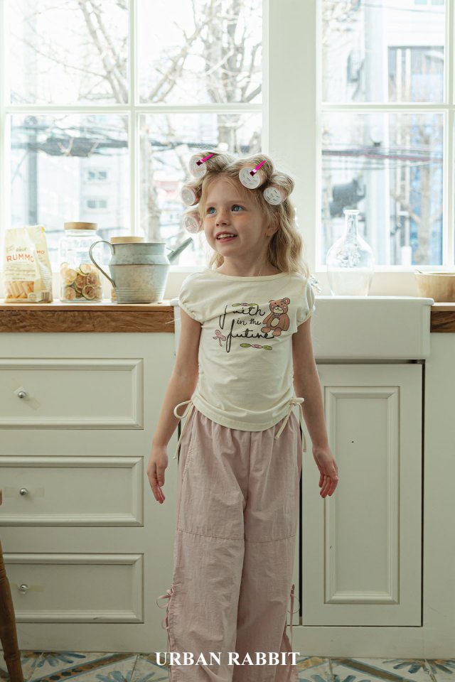 Urban Rabbit - Korean Children Fashion - #fashionkids - Bear Cap Sleeve Tee - 7