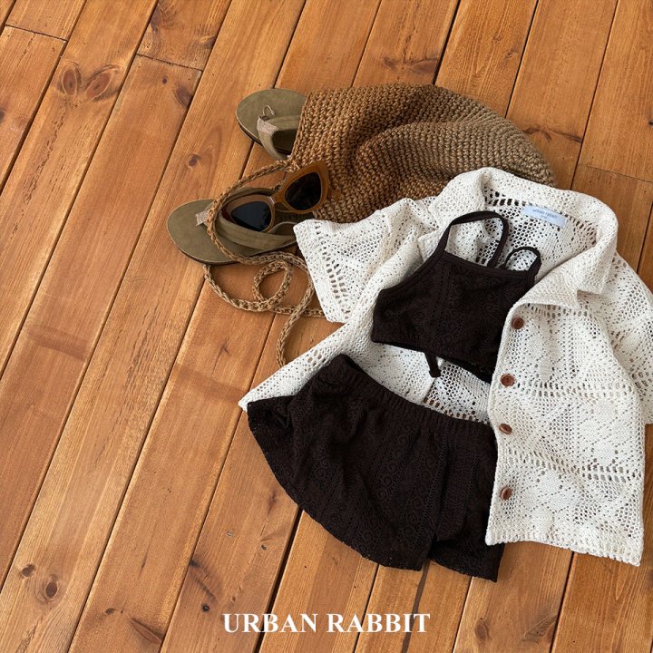 Urban Rabbit - Korean Children Fashion - #fashionkids - Crochet Summer Shirt - 6