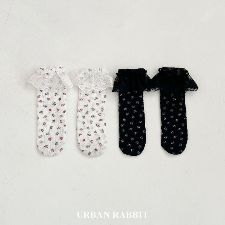 Urban Rabbit - Korean Children Fashion - #kidsshorts - Flower Lace Socks - 12