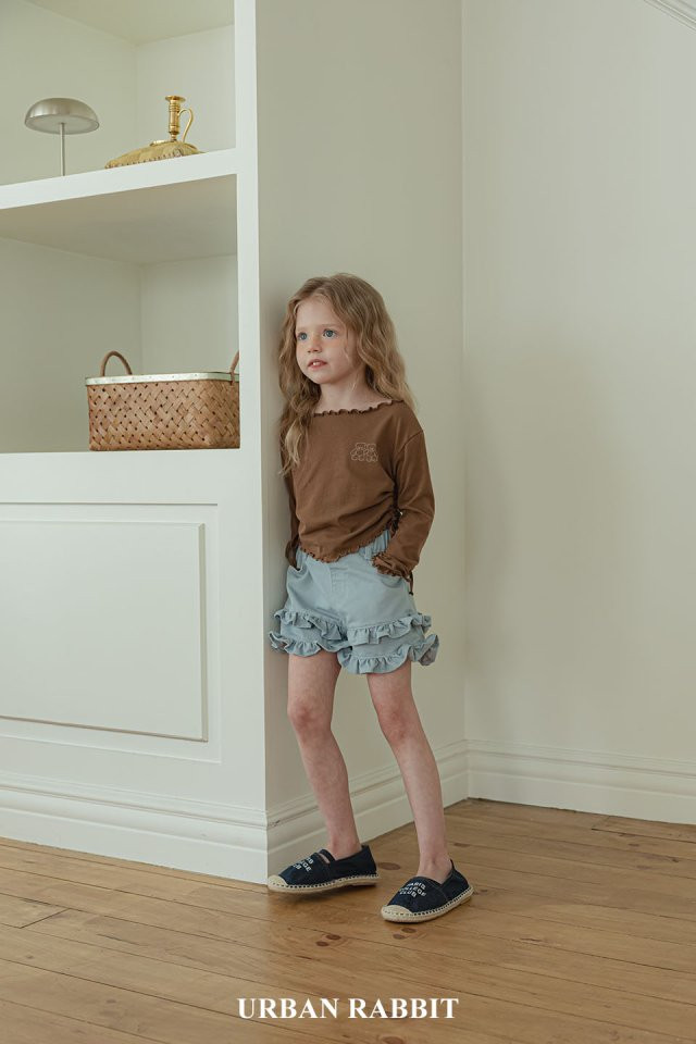 Urban Rabbit - Korean Children Fashion - #kidsshorts - Pastel Frill Short Pants