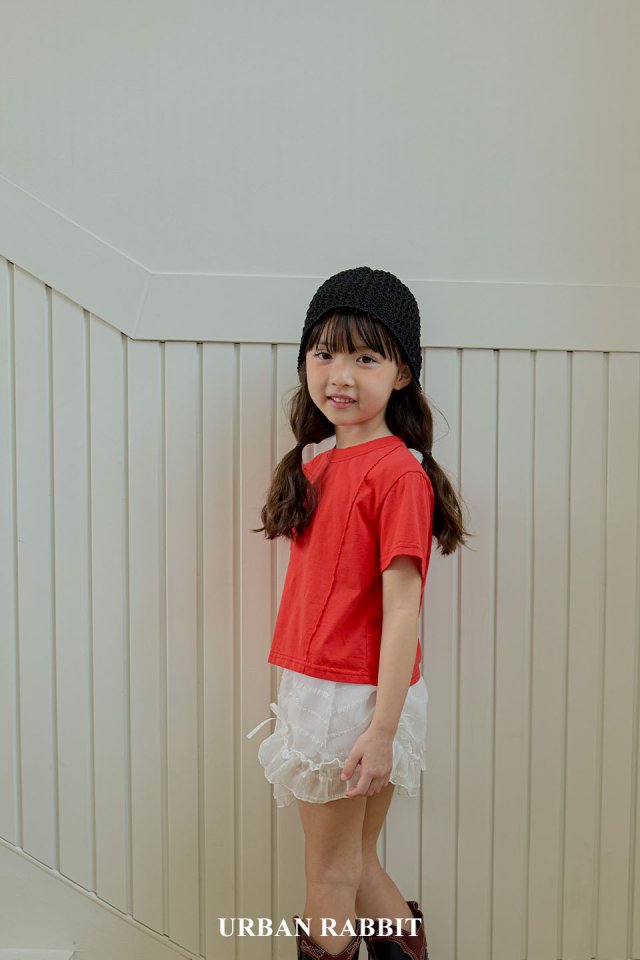 Urban Rabbit - Korean Children Fashion - #kidsshorts - Pintuck Regular Tee - 5