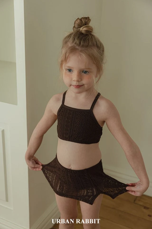 Urban Rabbit - Korean Children Fashion - #fashionkids - Lace Bikini Set - 4