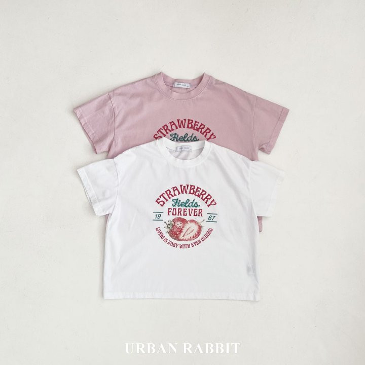 Urban Rabbit - Korean Children Fashion - #kidsstore - Strawberry Box Tee - 11