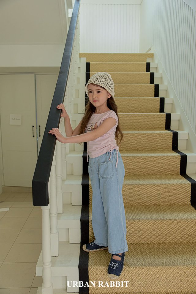 Urban Rabbit - Korean Children Fashion - #kidsstore - Bear Cap Sleeve Tee - 9